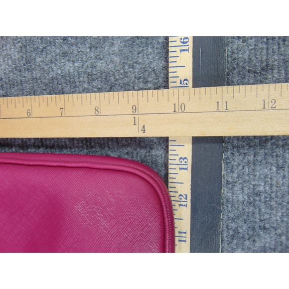 Michael Kors Crossbody Bag Womens Pink Solid Saffiano Leather Messenger Luxury - Picture 5 of 16